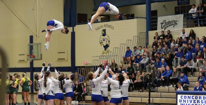 Acrobatics & Tumbling continues to improve, loses to Gannon
