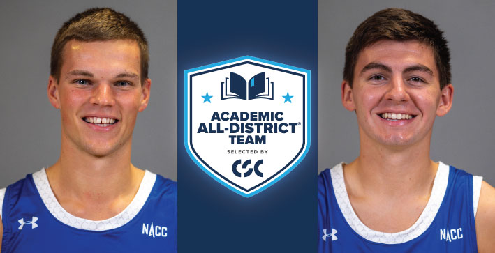 Men's Basketball Duo Secures CSC Academic All-District Honors