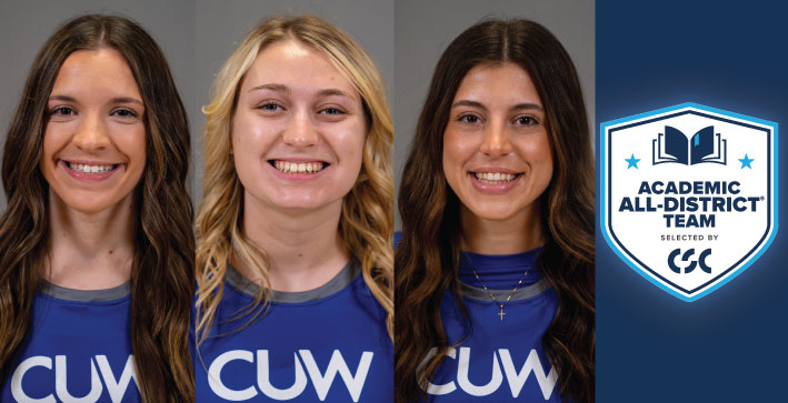 Women's Basketball Trio Claims CSC Academic All-District Honors