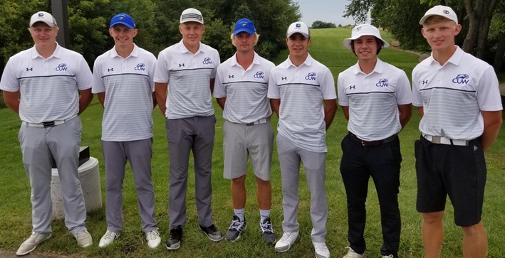 Men's Golf, Wilderman tie for 4th place at Culver's Fall Classic
