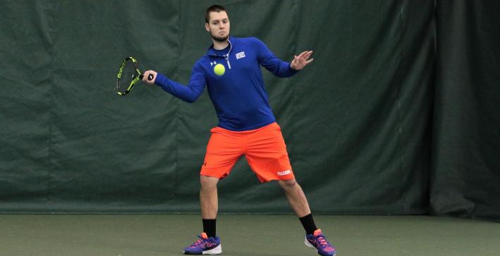 Men's Tennis splits a pair of matches on second day of spring trip