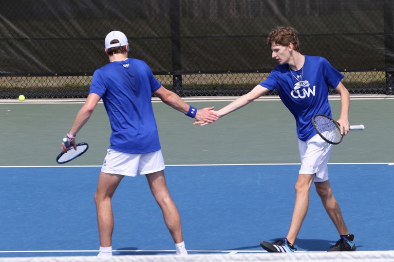 Thumbnail photo for the Men's Tennis vs. Calvin (March 7, 2024) gallery