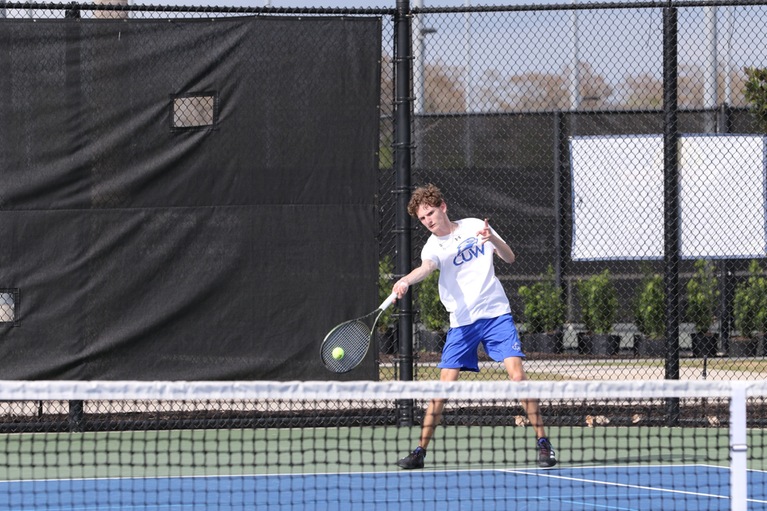 Thumbnail photo for the Men's Tennis vs. St. Scholastica (March 8, 2024) gallery