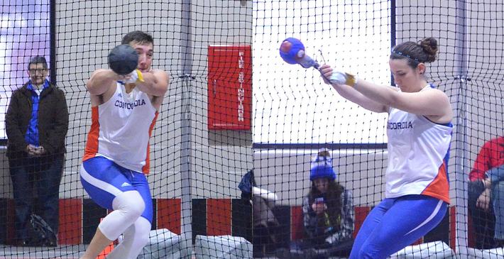 Kassees, Faber set school records in weight throw at Last Chance Meet