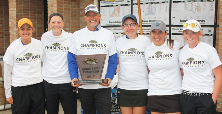 Women’s Golf comes from behind to win NACC Championship