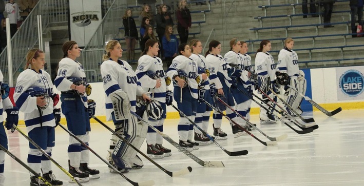 Rink Notes: Marian visits Women's Hockey for NCHA series