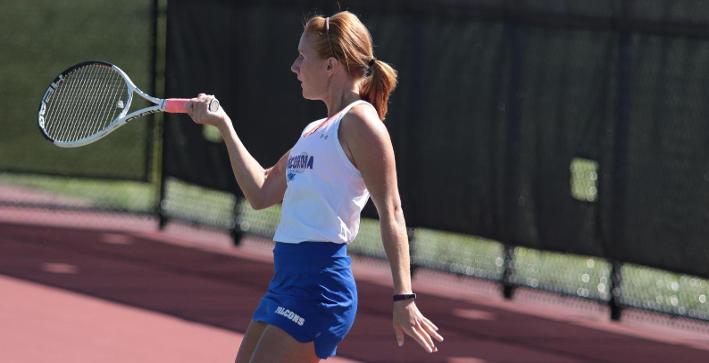 Women's Tennis cruises past Aurora, Dominican to stay undefeated