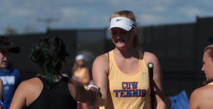 Women's Tennis claims a share of NACC title