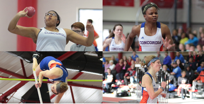 Five individual titles for Women's Track & Field at NACC Indoor Meet