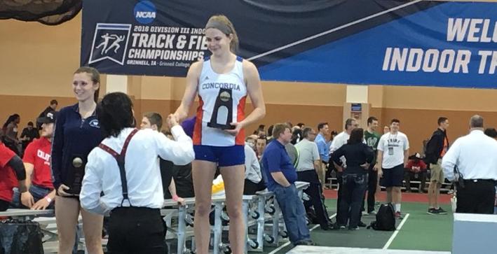 Larson lands All-American honors at Indoor Track & Field Championships
