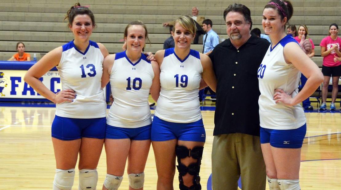 Cawley steps down after 13 season at the helm of Volleyball program