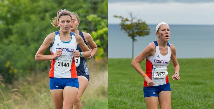 Imperl, Scheele lead Women's Cross Country at NACC Championships