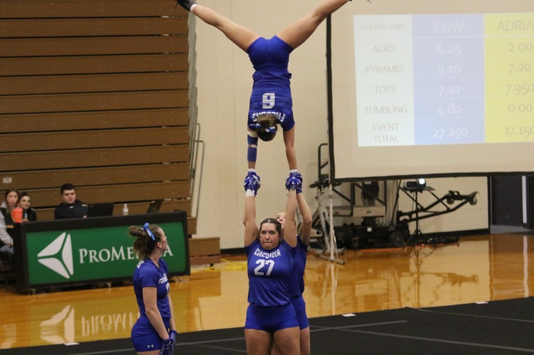 Thumbnail photo for the Acrobatics & Tumbling at Adrian (March 7, 2024) gallery
