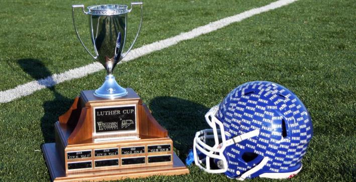 Football wins Luther Cup after late defensive stand