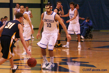Men’s Basketball begins stretch run for NAC North title Wednesday