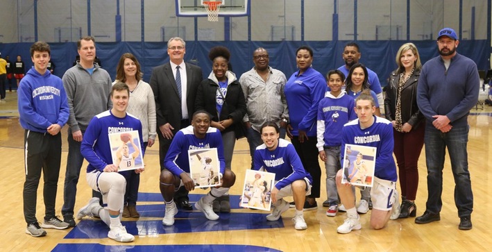 Falcons put exclamation point on Senior Day victory