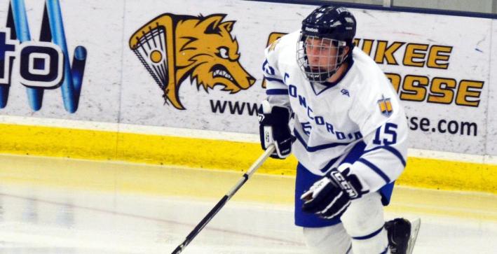 Men's Hockey rallies for victory with two third period goals at Finlandia