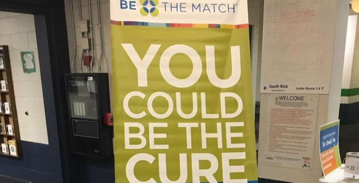 Hockey programs participate in Be the Match Registry Drive