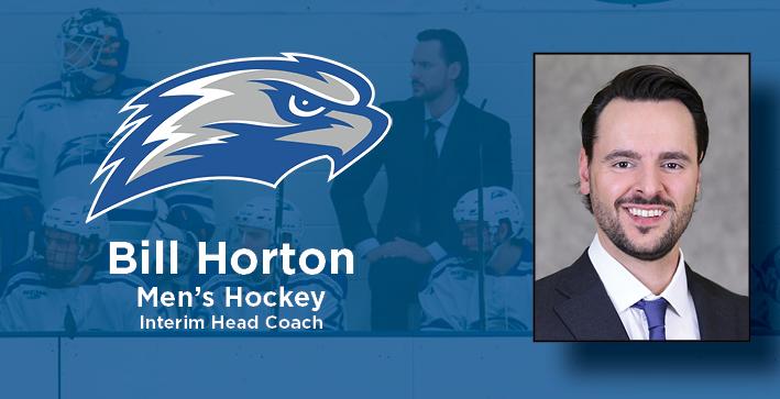 Horton promoted to Men's Hockey interim head coach