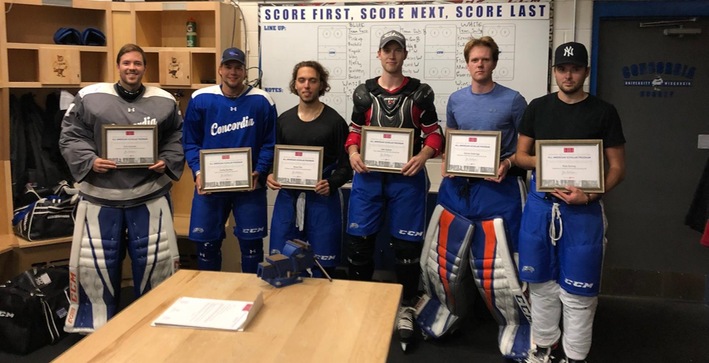 Men’s Hockey has six players named to All-American Scholar Team