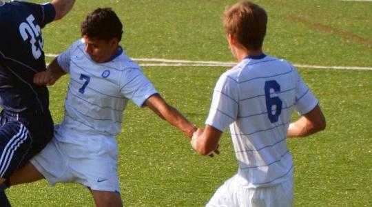 Falcon men's soccer overcomes obstacles to defeat Lakeland