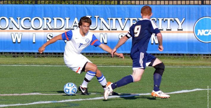 Men's Soccer shut out by Wisconsin Lutheran in NACC road contest