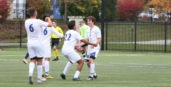 Men’s Soccer Stays Alive with Victory