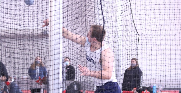 Gideon Cain named NACC Men’s Indoor Track & Field Student-Athlete of the Week