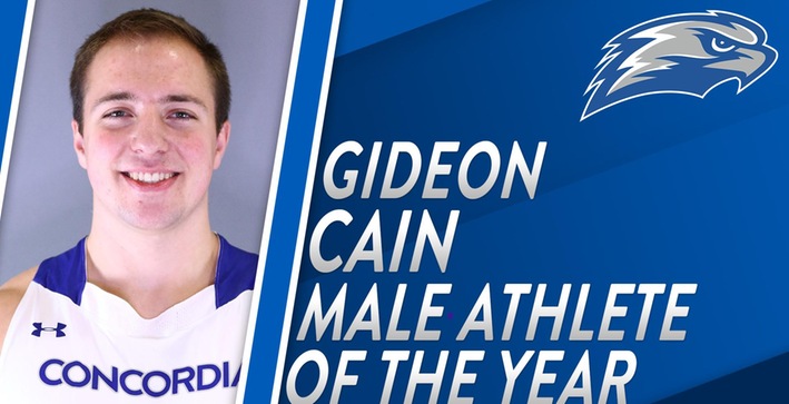 Gideon Cain Claims Male Athlete of the Year Award
