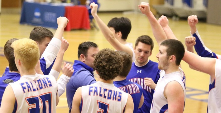Pair of Falcons record double-doubles for Men's Volleyball