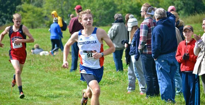 Nine post personal-best times for Men's Cross Country at Benedictine Invite