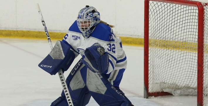 Falcons Skate to a Tie Against Stevens Point