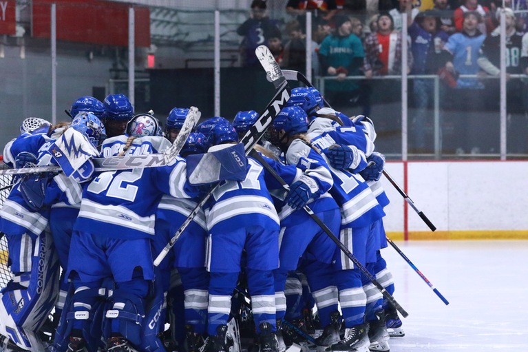 Thumbnail photo for the Women's Hockey at Lake Forest (Feb. 16, 2024) gallery