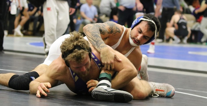 Wrestling Places Three Individuals at the CUW Open