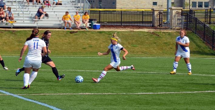 Pfannerstill nets two as Women's Soccer cruises to NACC win over Lakeland
