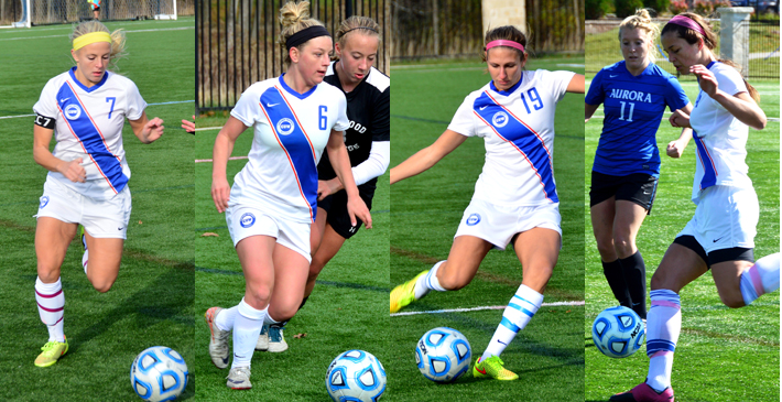 Women's Soccer places four on All-NACC First Team