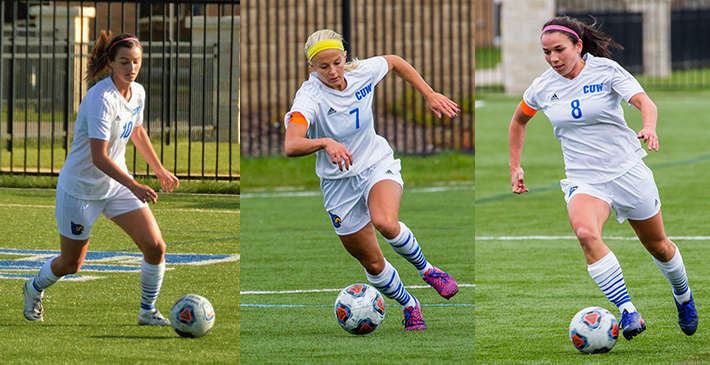 Three from Women's Soccer collect All-Region honors