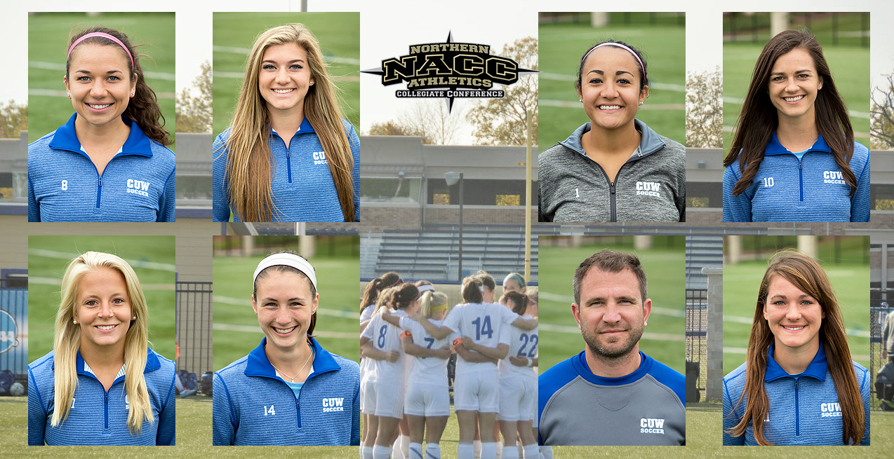 Women's Soccer places record seven players on All-NACC First Team