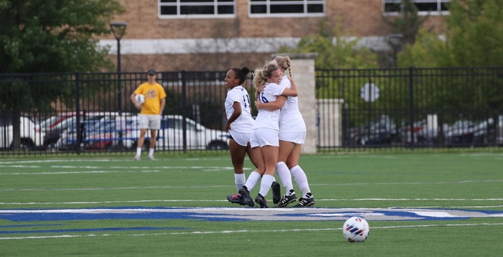 Women's Soccer Leaps Over Lawrence