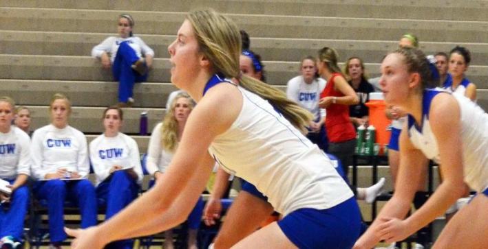 Eggebrecht leads Volleyball, Eagles earn NAC sweep