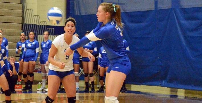 Volleyball loses to Titans, Knights at Pizza Hut Classic