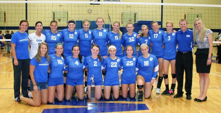 Volleyball wins CIT in dominating fashion to begin season